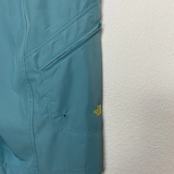 The North Face "NEW" Blue Vacation Aqua Bow Falls Swim Board Shorts Size 12 - Picture 7 of 11